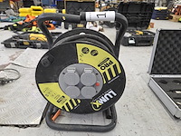 Elektrische kabelhaspel + verlengkabel - afbeelding 2 van  3