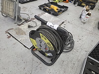 Elektrische kabelhaspel + verlengkabel