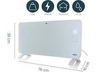 Elektrische kachel - princess 348151 - 1500w - afbeelding 4 van  5