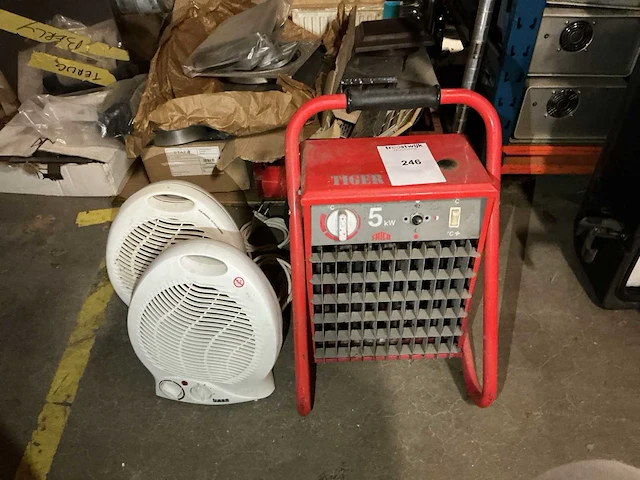 Elektrische kachel (3x) - afbeelding 1 van  1