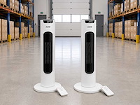 Elektrische kachel en verkoeling in 1 1500w - 2 stuks (2x) - afbeelding 1 van  4