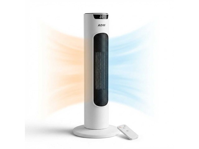 Elektrische kachel en verkoeling in 1 1500w - afbeelding 5 van  6