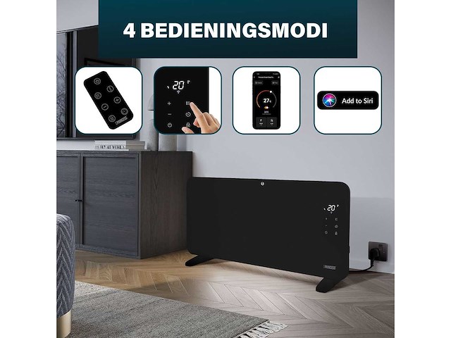 Elektrische kachel smart princess 348420 - 2000 w - afbeelding 5 van  9