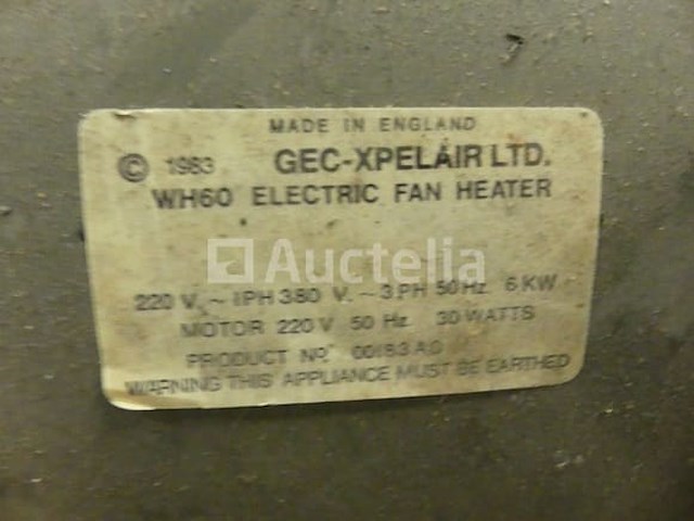 Elektrische kachel wh60 - afbeelding 1 van  7
