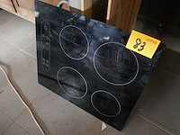 Elektrische keramische kookplaat hiltom - afbeelding 2 van  4