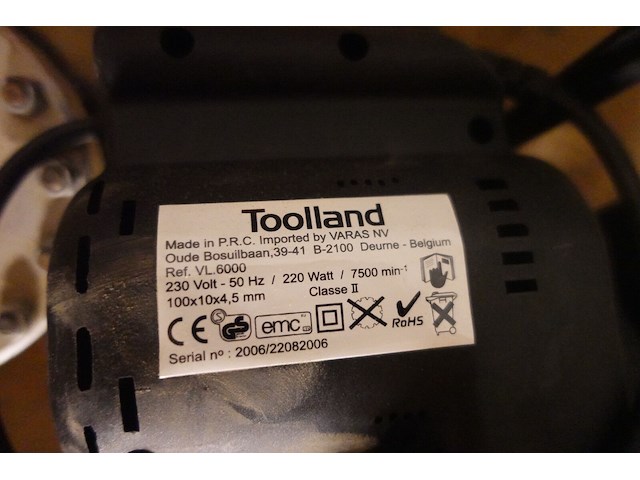 Elektrische kettingslijper toolland - afbeelding 3 van  7
