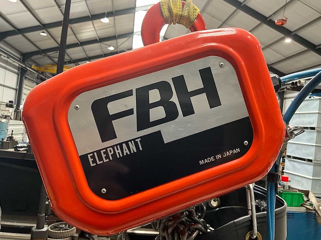 Elektrische kettingtakel elephant fbh 2000kg - afbeelding 4 van  11
