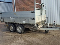 Elektrische kipper bw trailers 2600kg 3x1.80x0.70m - afbeelding 1 van  1