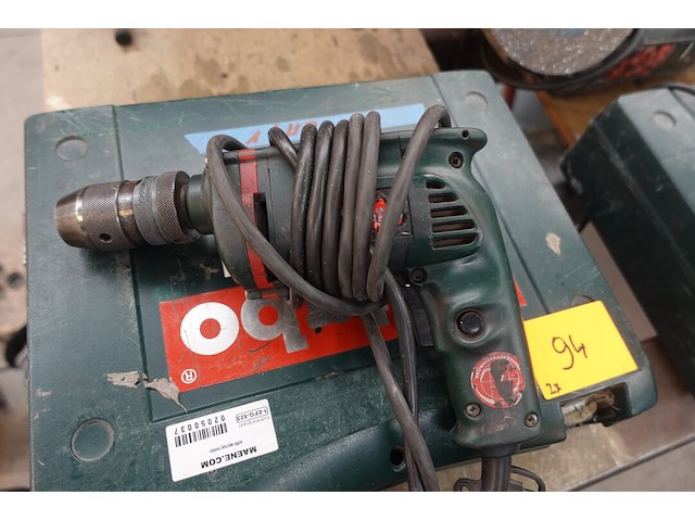 Elektrische klopboorhamer + decoupeerzaag metabo - afbeelding 2 van  4