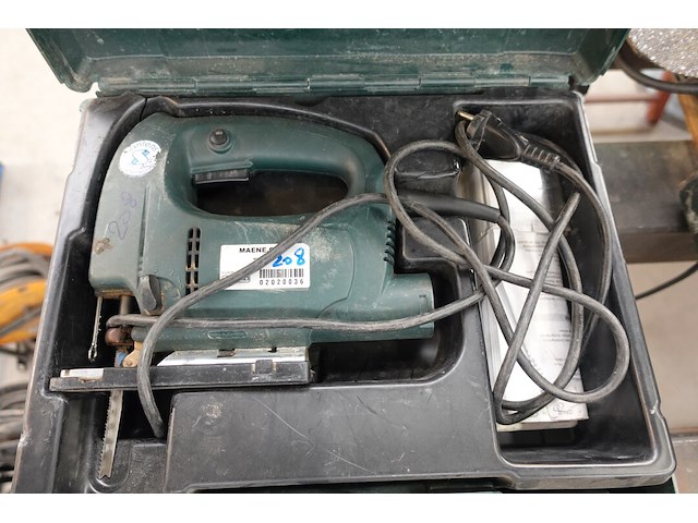 Elektrische klopboorhamer + decoupeerzaag metabo - afbeelding 3 van  4