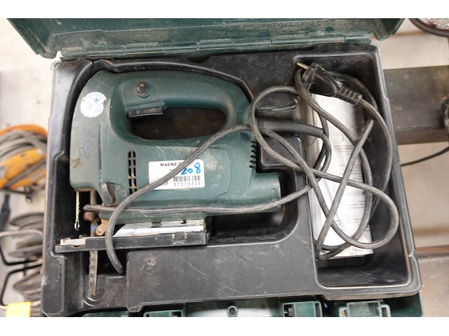 Elektrische klopboorhamer + decoupeerzaag metabo - afbeelding 4 van  4