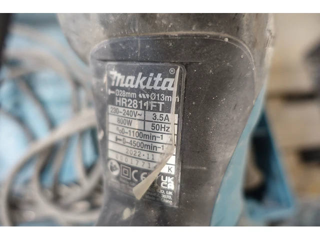 Elektrische klopboorhamer makita - afbeelding 3 van  3