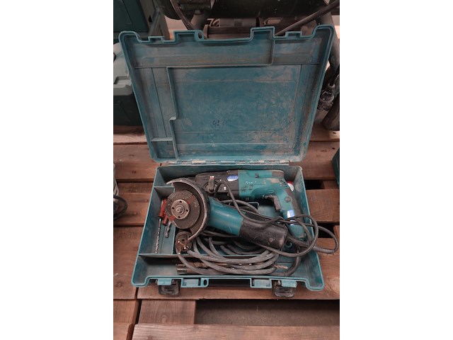 Elektrische klopboormachine + haakse slijper makita - afbeelding 1 van  7