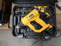 Elektrische klopboormachine + heteluchtpistool dewalt - afbeelding 1 van  5
