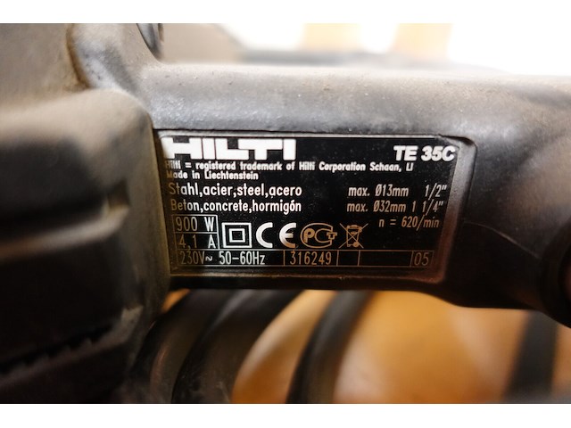 Elektrische klopboormachine hilti - afbeelding 2 van  2