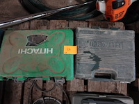 Elektrische klopboormachine hitachi + decoupeerzaag - afbeelding 1 van  3