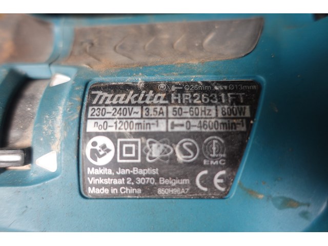 Elektrische klopboormachine makita - afbeelding 4 van  4