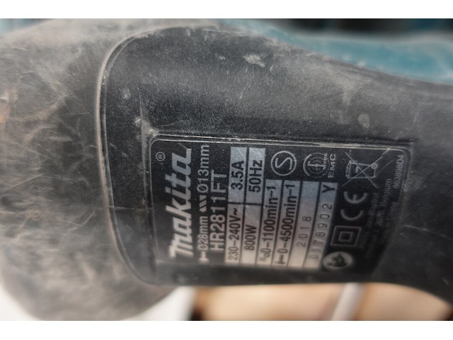 Elektrische klopboormachine makita - afbeelding 4 van  4