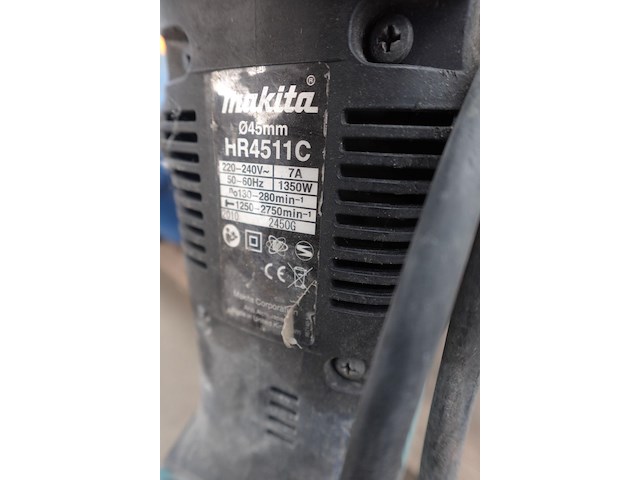 Elektrische klopboormachine makita - afbeelding 3 van  3
