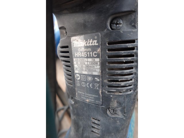 Elektrische klopboormachine makita - afbeelding 3 van  3