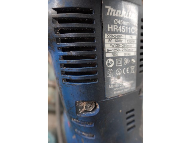 Elektrische klopboormachine makita - afbeelding 3 van  3