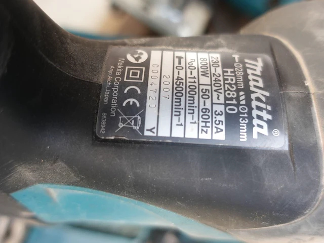 Elektrische klopboormachine makita - afbeelding 3 van  3
