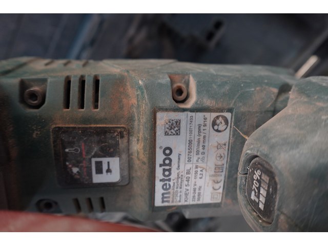 Elektrische klopboormachine metabo - afbeelding 3 van  3