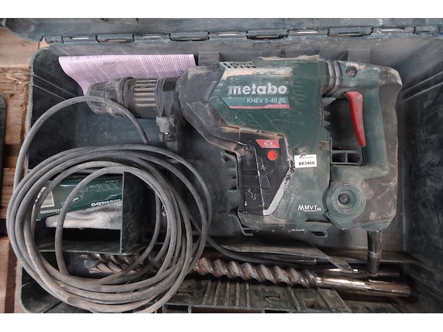 Elektrische klopboormachine metabo - afbeelding 2 van  3