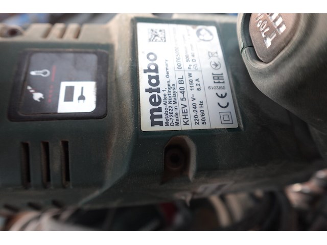 Elektrische klopboormachine metabo - afbeelding 3 van  3