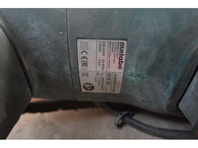 Elektrische klopboormachine metabo - afbeelding 4 van  4