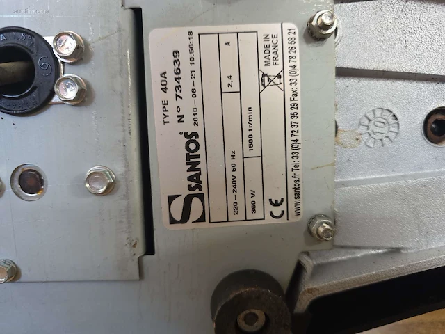 Elektrische koffiemolen santos 40a - afbeelding 3 van  3