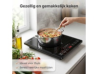 Elektrische kookplaat - 1-pits vrijstaand (3x) - afbeelding 4 van  8