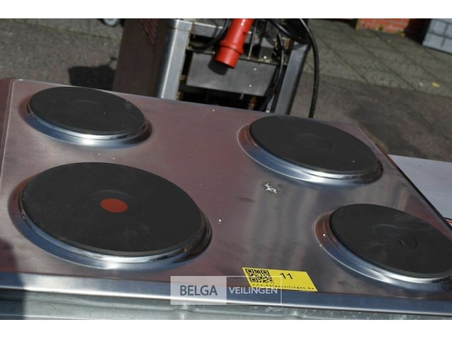 Elektrische kookplaat 51,5x58,5x4cm - afbeelding 2 van  3