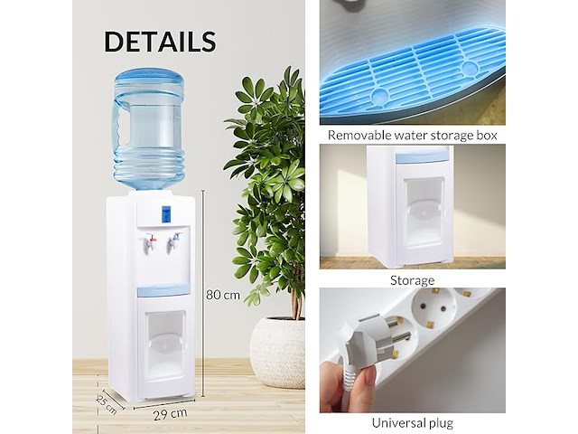 Elektrische koud- en warmwaterdispenser - afbeelding 3 van  4