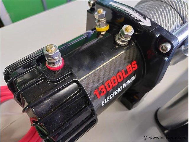 Elektrische lier 12 volt 5800kg - afbeelding 6 van  15