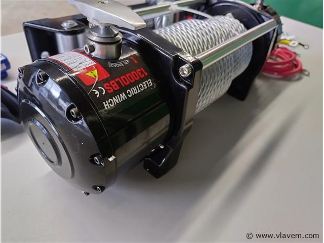 Elektrische lier 12 volt 5800kg - afbeelding 8 van  15