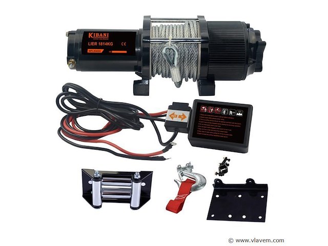 Elektrische lier 1814kg 12v - afbeelding 1 van  6