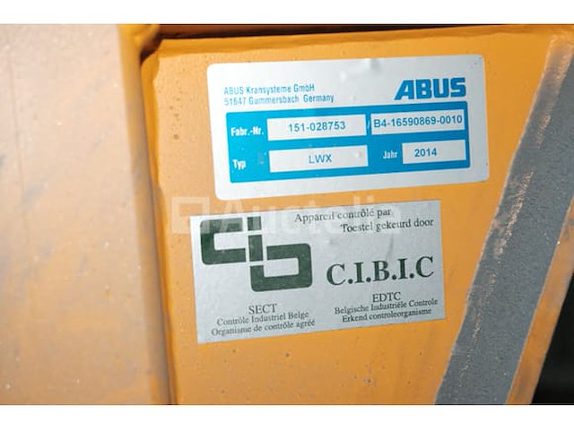 Elektrische lift op abus lwx fok - afbeelding 6 van  9