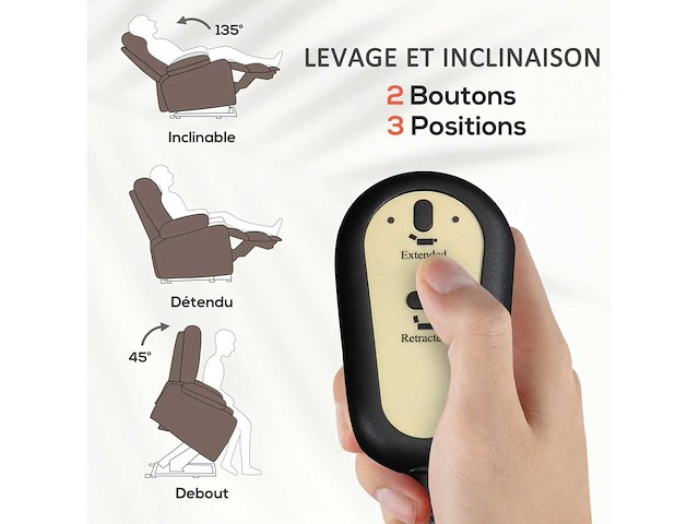 Elektrische liftstoel - ontspannend - afbeelding 5 van  6