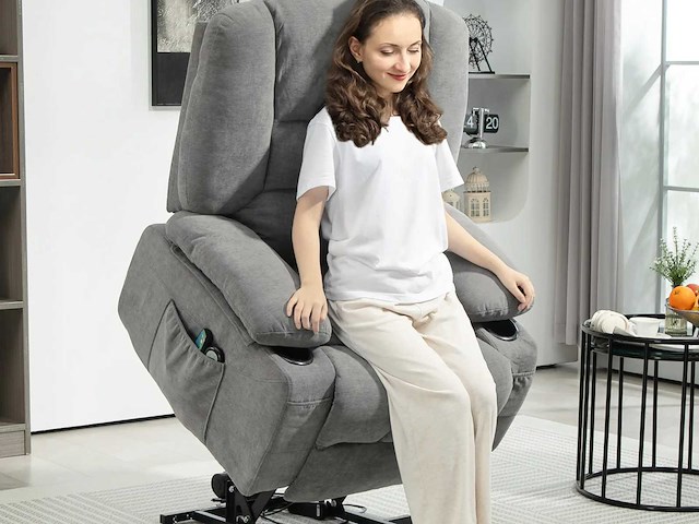 Elektrische liftstoel, massage en warmtefunctie - afbeelding 1 van  6