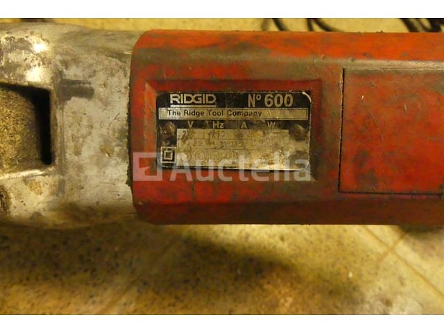 Elektrische matrijs met ridgid 600 standaard - afbeelding 8 van  15