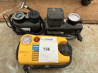 Elektrische mini compressor met luchtslang(3x) - afbeelding 1 van  2