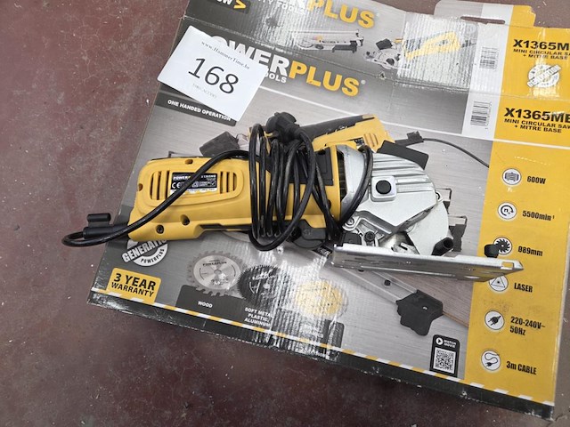 Elektrische mini invalzaag powerplus x1365mb - afbeelding 5 van  9