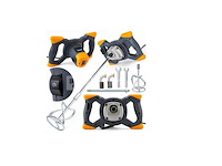 Elektrische mixer voor mortel, pleister, beton ondragon - afbeelding 2 van  4