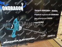 Elektrische mixer voor mortel, pleister, beton ondragon - afbeelding 1 van  3