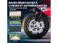 Elektrische motorfiets voor kinderen 3 wielen 6 v 2,5 km/u muziek usb-interface - afbeelding 5 van  5