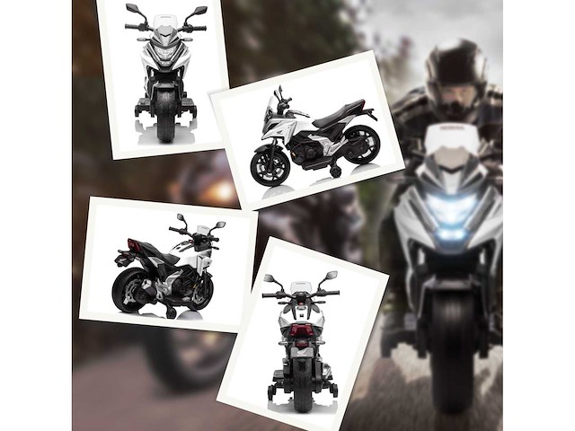 Elektrische motorfiets voor kinderen, honda ride-on motorfiets voor kinderen van 3 tot 6 jaar - afbeelding 2 van  11