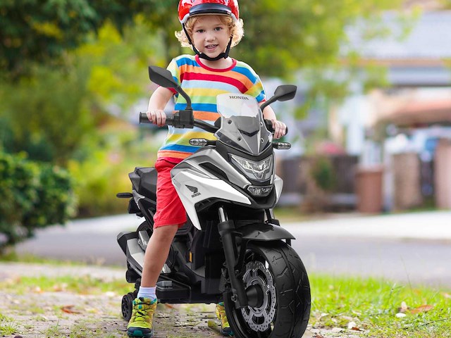 Elektrische motorfiets voor kinderen, honda ride-on motorfiets voor kinderen van 3 tot 6 jaar - afbeelding 1 van  11