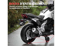 Elektrische motorfiets voor kinderen, honda ride-on motorfiets voor kinderen van 3 tot 6 jaar - afbeelding 9 van  11