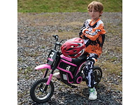 Elektrische motorfiets voor kinderen met handgeschakeld gas, 2 versnellingen 8-16 km/u - afbeelding 2 van  9